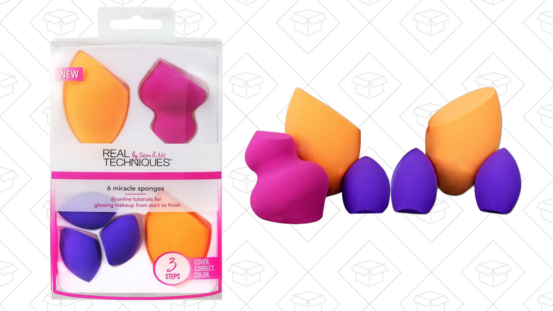 Real Techniques 6 Miracle Complexion Sponges Make Up Brush Set, $12 with 20% off coupon